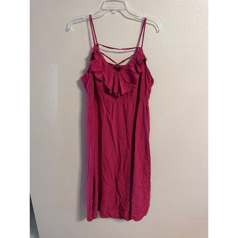 Bloomchic Ruffle Sundress Sleeveless Casual Dress Summer Dress Crisscross Straps